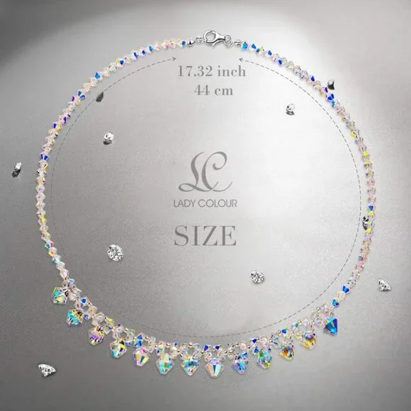 Necklace for Women for Teen Girls Crystals Choker